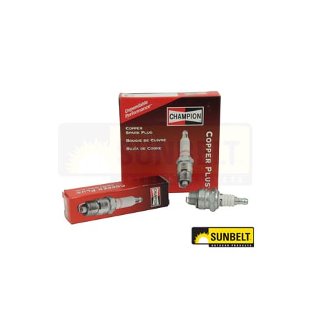 Sunbelt Champion Spark Plug, Individually Boxed 0.5" x0.5" x4" A-B1RH18Y